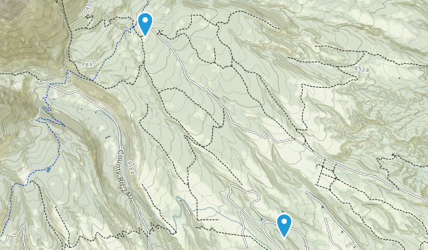 Maysville, Colorado Map