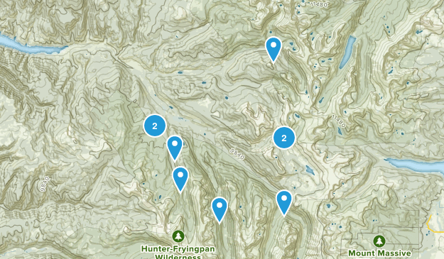 Meredith, Colorado Map