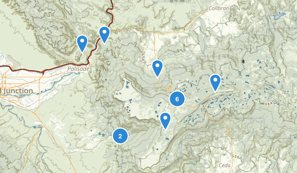 Mesa, Colorado Map