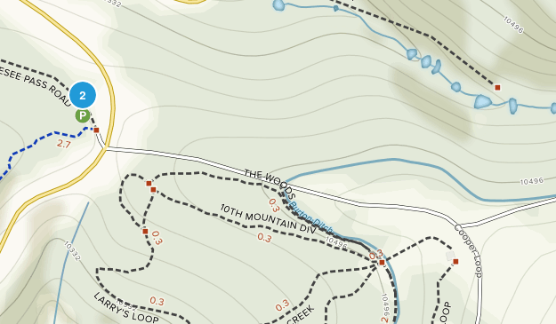 Mitchell, Colorado Map