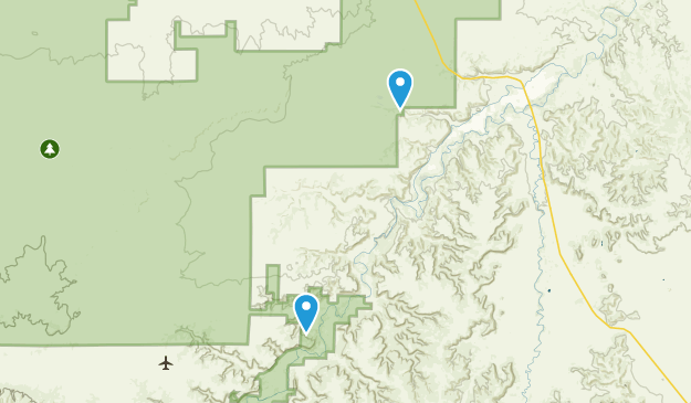 Model, Colorado Map