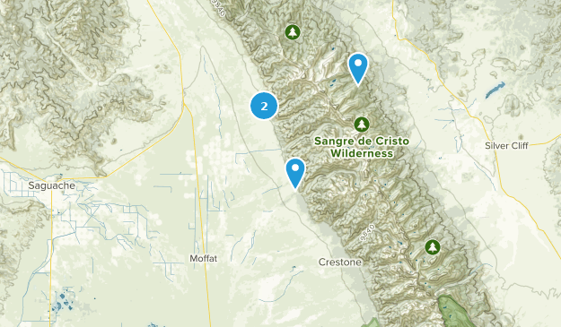Moffat, Colorado Map