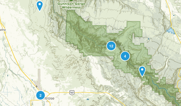 Montrose, Colorado Map