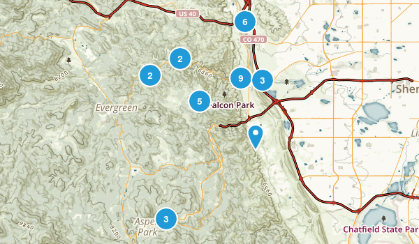 Morrison, Colorado Map