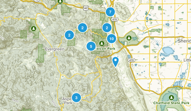 Morrison, Colorado Map