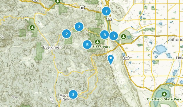 Morrison, Colorado Map