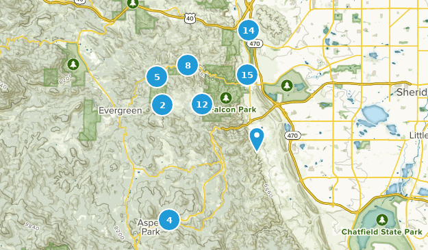 Morrison, Colorado Map