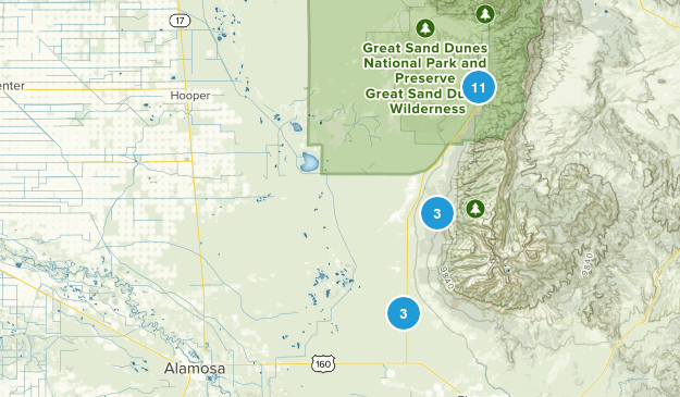 Mosca, Colorado Map