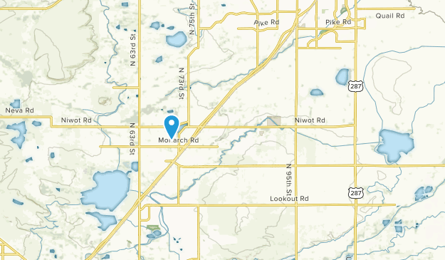 Niwot, Colorado Map