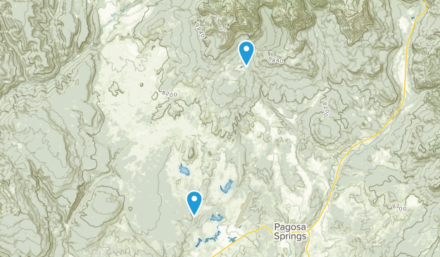 Nutria, Colorado Map