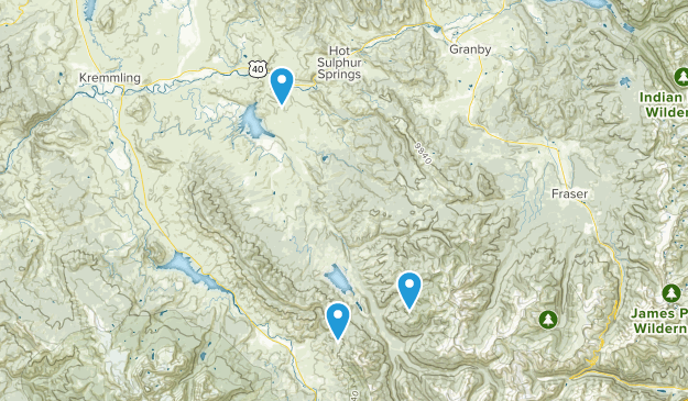 Parshall, Colorado Map