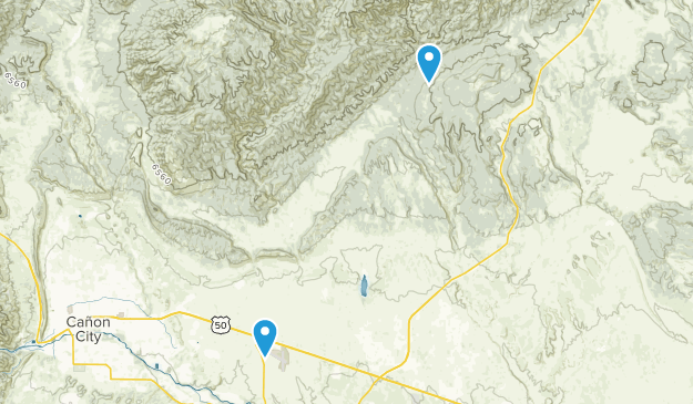 Penrose, Colorado Map