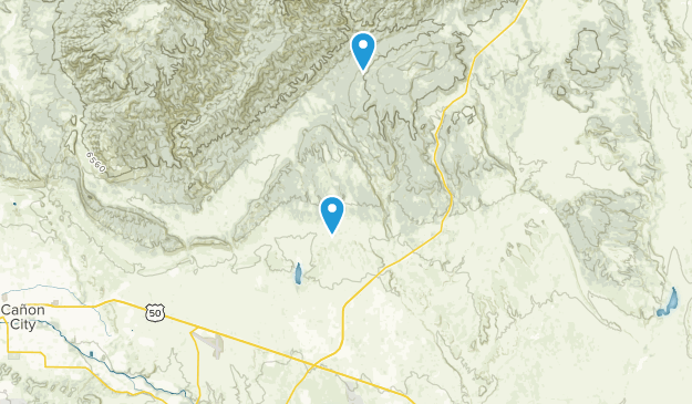 Penrose, Colorado Map
