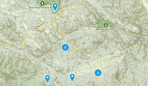 Pine, Colorado Map