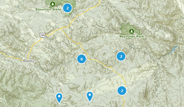 Pine, Colorado Map