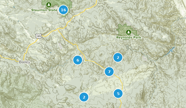 Pine, Colorado Map