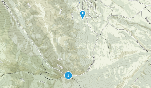 Princeton, Colorado Map