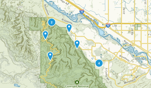 Redlands, Colorado Map