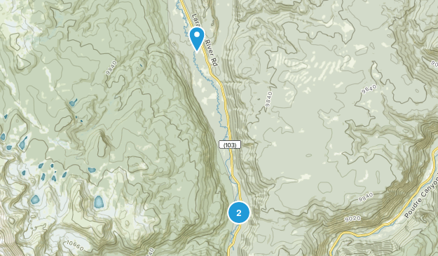 Reds Place, Colorado Map
