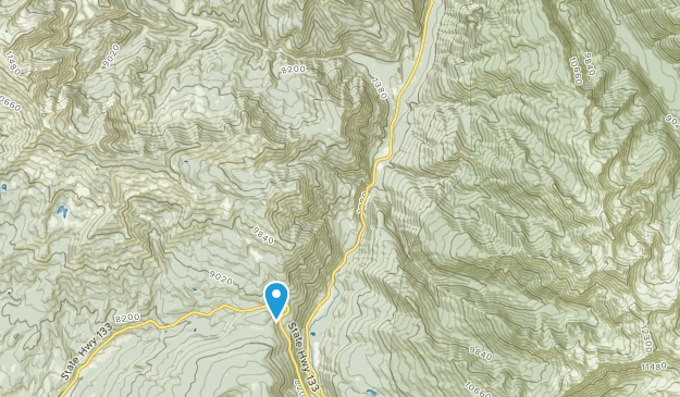 Redstone, Colorado Map