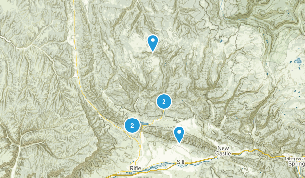 Rifle, Colorado Map