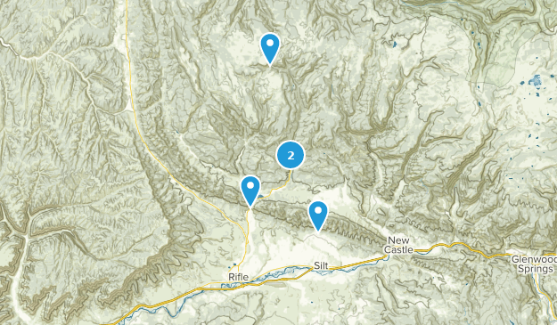 Rifle, Colorado Map