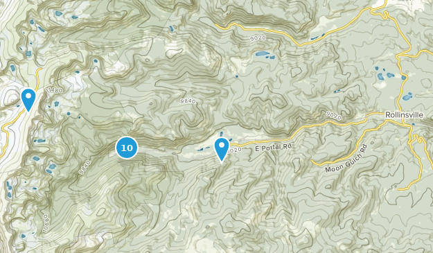 Rollinsville, Colorado Map