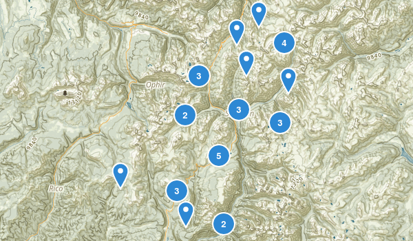 Silverton, Colorado Map