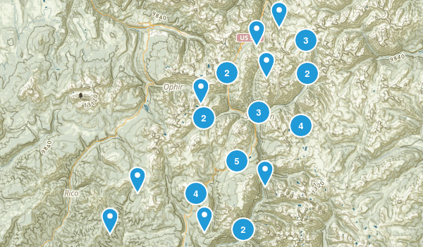 Silverton, Colorado Map