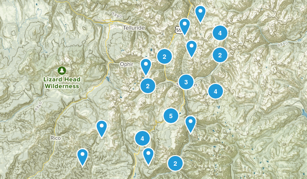 Silverton, Colorado Map