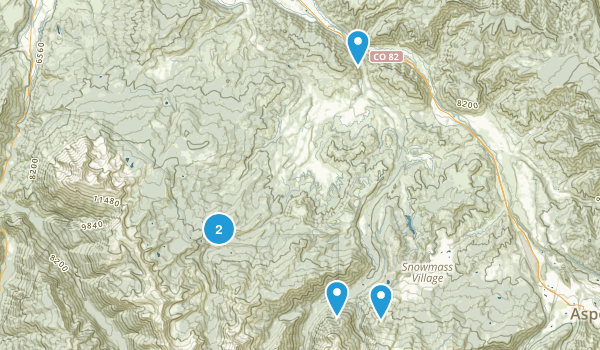 Snowmass, Colorado Map