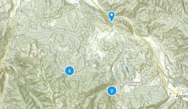 Snowmass, Colorado Map