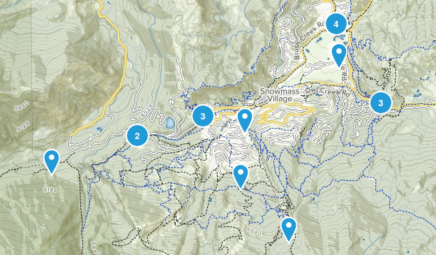 Snowmass Village, Colorado Map