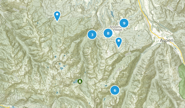 Snowmass Village, Colorado Map