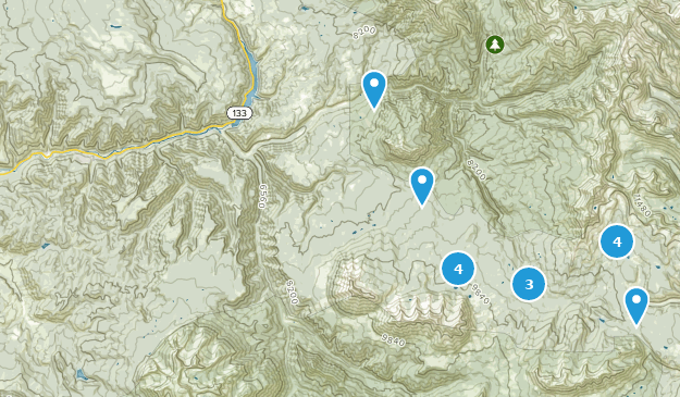 Somerset, Colorado Map
