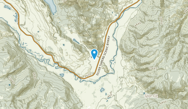Spar City, Colorado Map