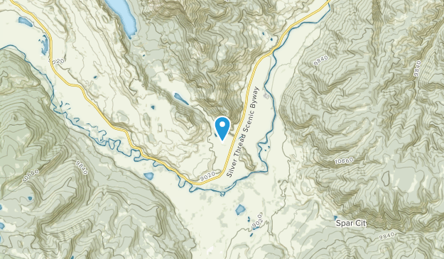 Spar City, Colorado Map
