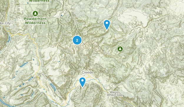 Sunnyside, Colorado Map