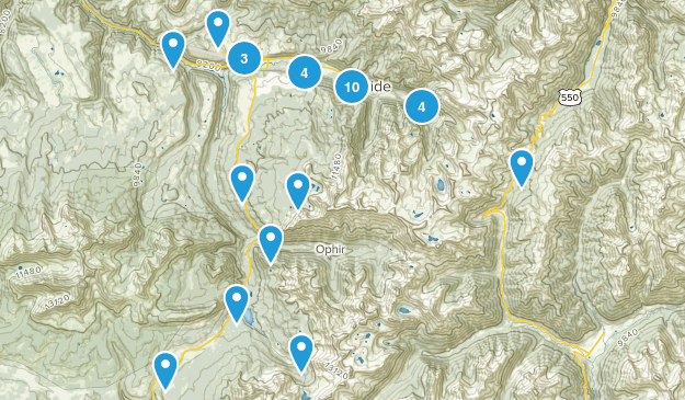 Telluride, Colorado Map