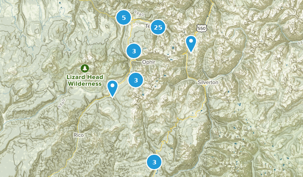 Telluride, Colorado Map