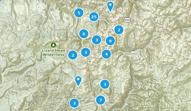 Telluride, Colorado Map