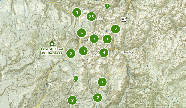 Telluride, Colorado Map