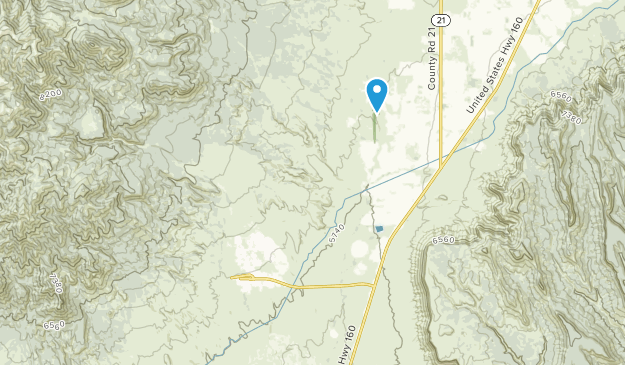 Towaoc, Colorado Map