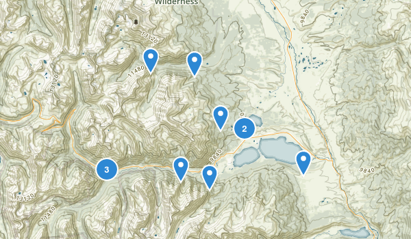 Twin Lakes, Colorado Map