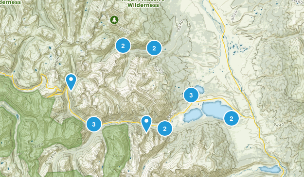 Twin Lakes, Colorado Map