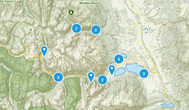 Twin Lakes, Colorado Map