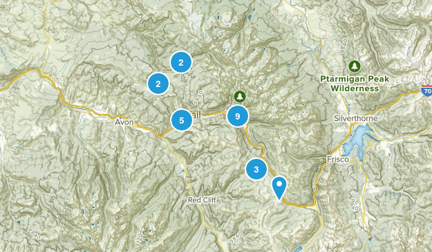 Vail, Colorado Map