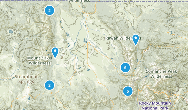 Walden, Colorado Map