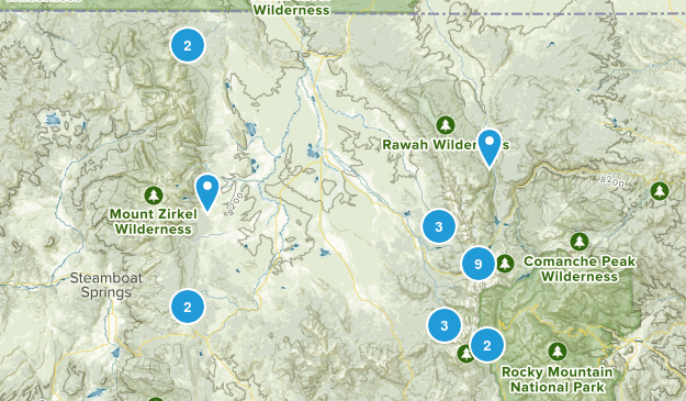 Walden, Colorado Map