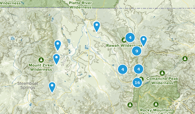 Walden, Colorado Map